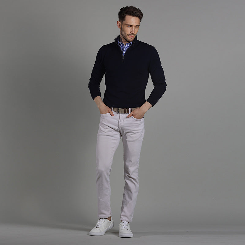 Oxford Button Down Collar Polo Blue Gingham